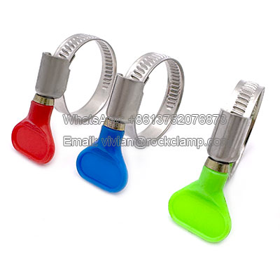 hose clamp with thumb screw