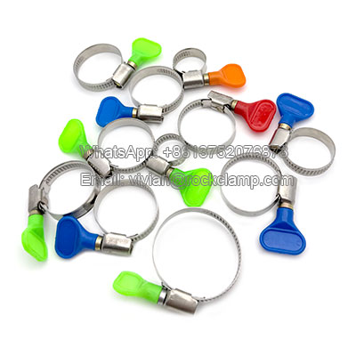 hose clamp with thumb screw
