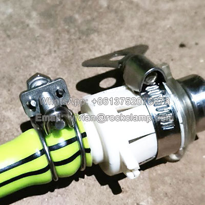 Double wire hose clamp application