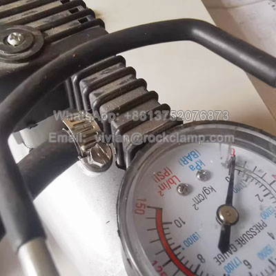 miniature hose clamps application