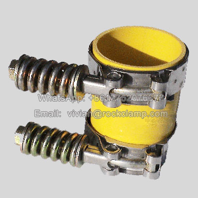 spring loaded hose clamp application