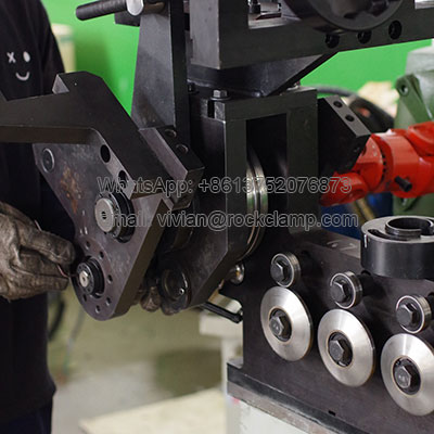 v band hose clamp machine-1