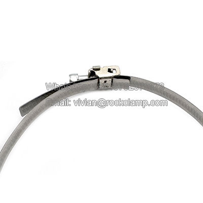 quick release duct clamp band
