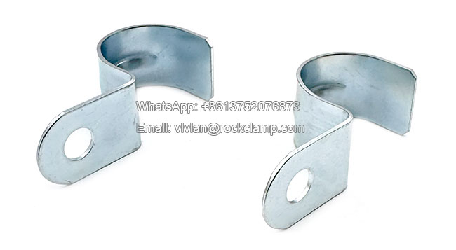 1 hole conduit clips