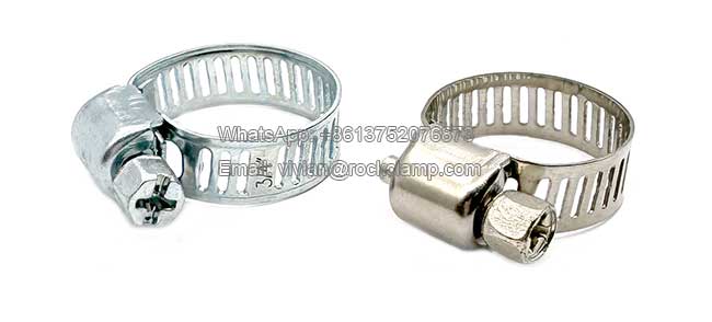 steel worm clamps