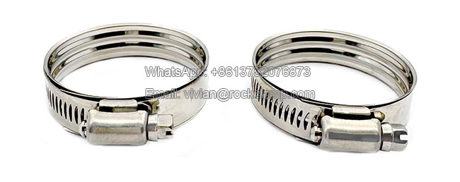 lined hose clamps