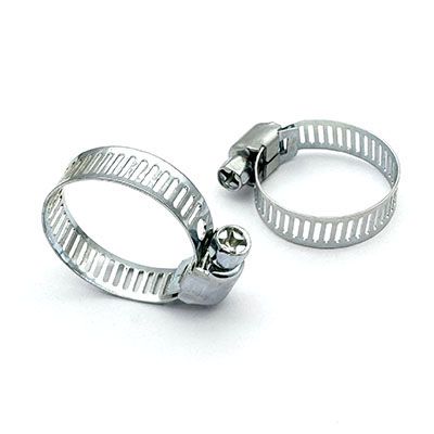 Galvanized steel W1 mini worm drive hose clamp