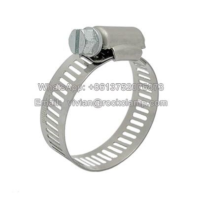 W2 perforate band screw hose clamp