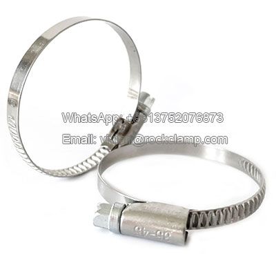 Thin band 5mm hose clamp