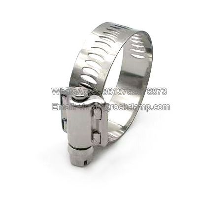 High torque ss worm drive hose clamp