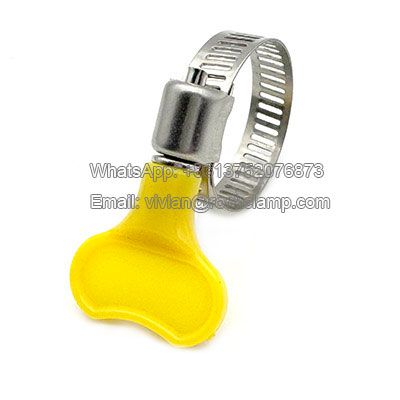Americany type butterfly hose clamp