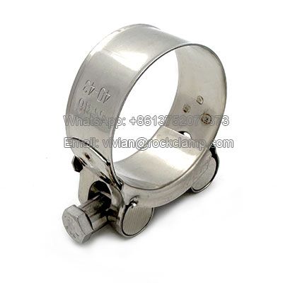 W4 Single bolt high strength hose clamp