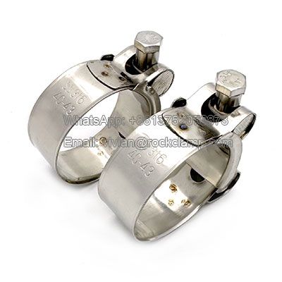 W5 heavy duty stainless steel hose clamps