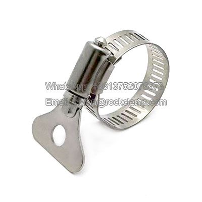 Americany type keyed hose clamp