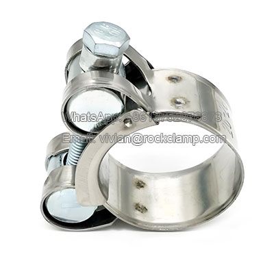 W2 Single bolt robust hose clamp