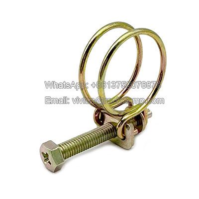 Double wire hose clamp W1