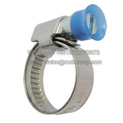 Screw cover Germany type safety hose clamp