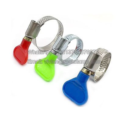hose clamp with thumb screw