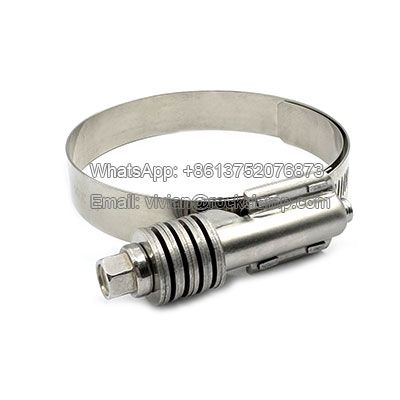SS constant torque hose clamps
