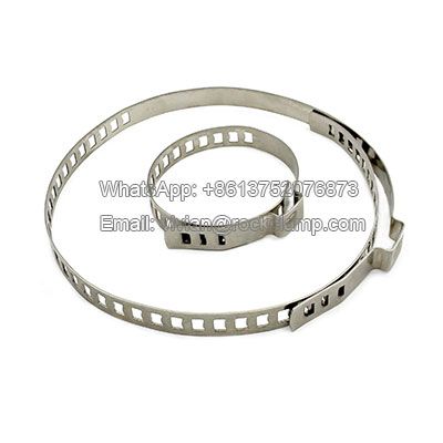 One ear adjustable circular clamps