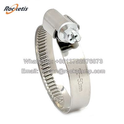 coliere inox W2/W4 Clemă de furtun de tip european