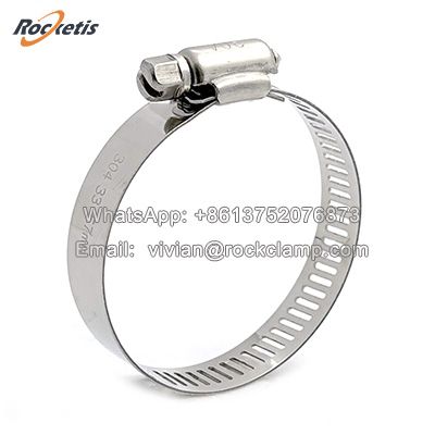coliere metalice W1/W2/W4 clemă de furtun cu acționare melcată