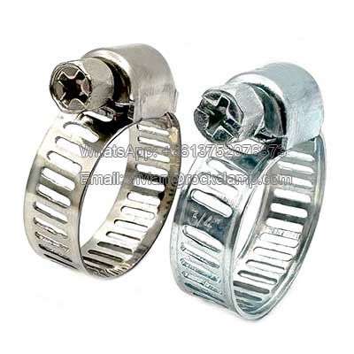 3 4 steel worm clamps
