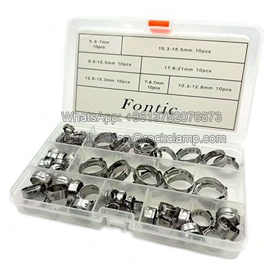 Single ear hose clamp kit