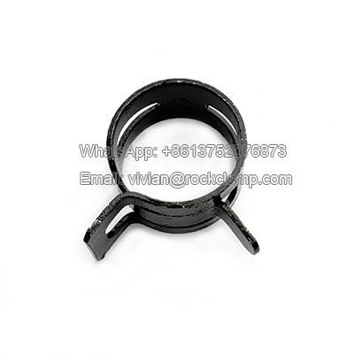 Spring hose clamps