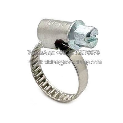 Thin band 5mm hose clamp