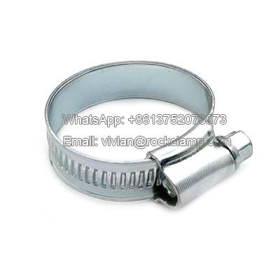 British type worm gear hose clamp